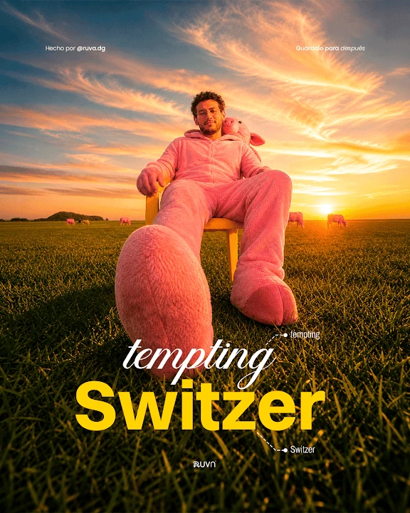 Ejemplo del carrusel Ruva: Tempting + Switzer