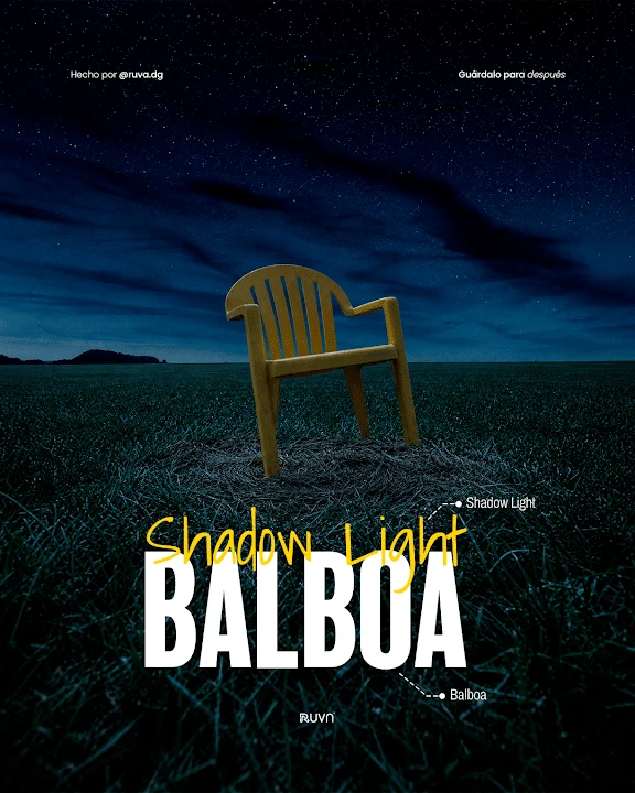 Ejemplo del carrusel Ruva: Shadow Light + Balboa